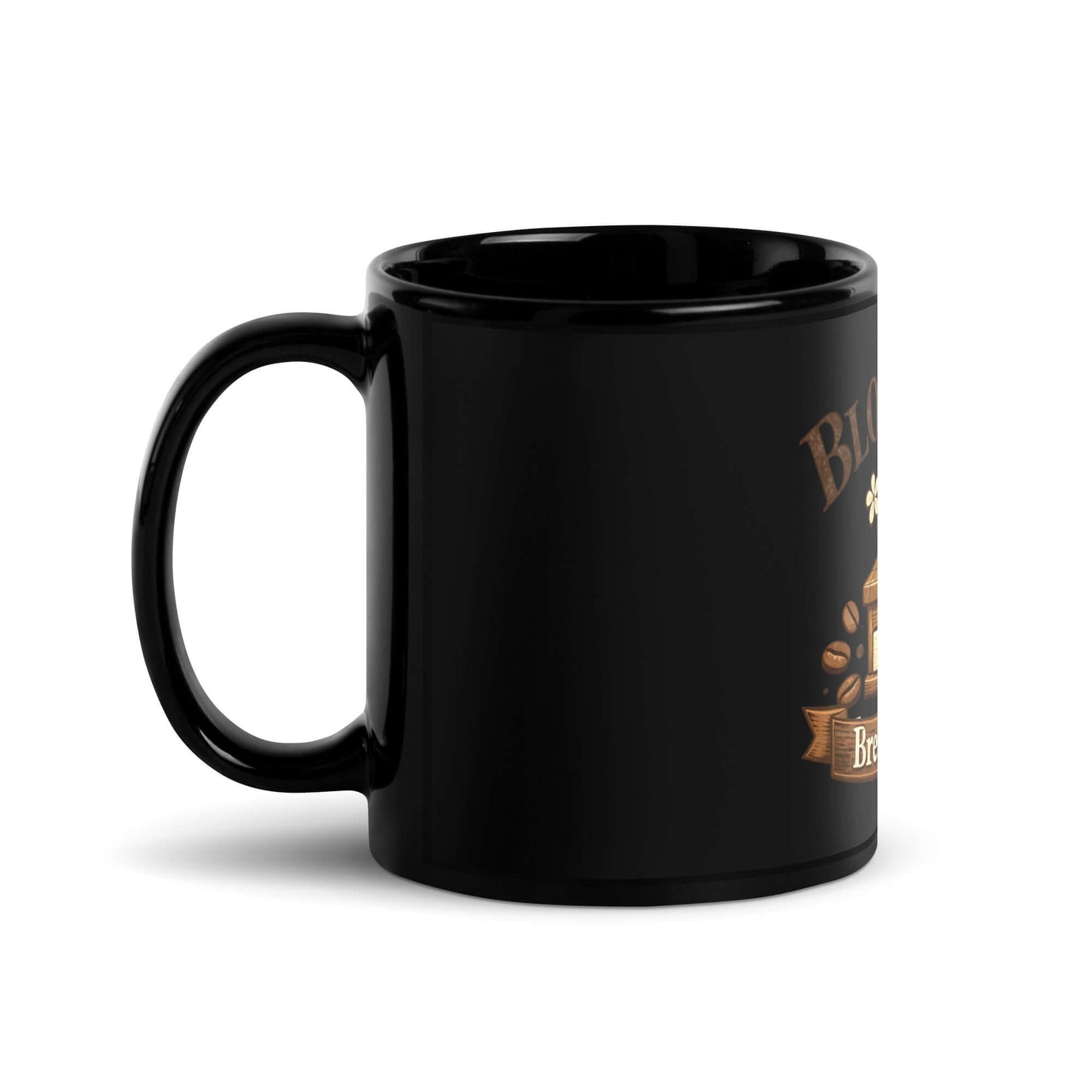 Black Glossy Mug
